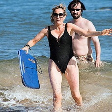 J.Krowling with her husband